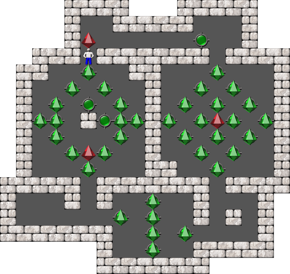 Сокобан Thinking Rabbit Arranged уровень 266